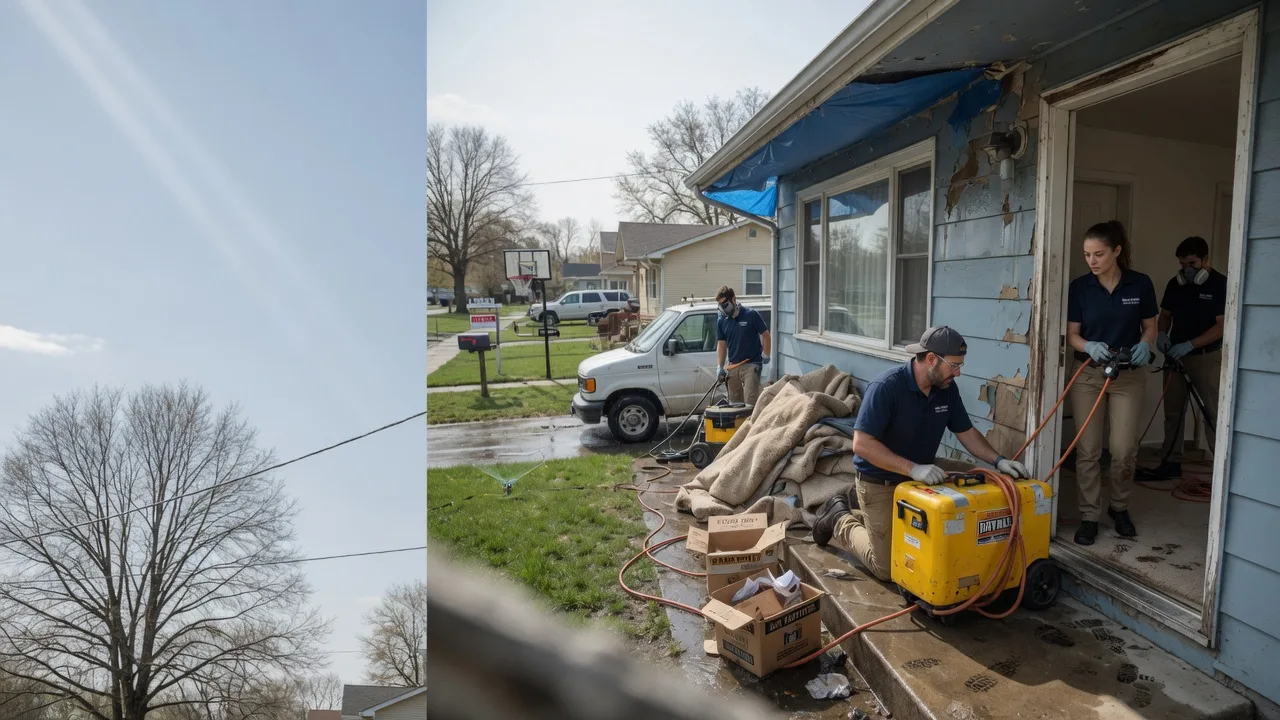 Basement Flood Cleanup in Saulsbury, TN near me